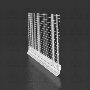 ED BK / Papildus lāsenis ar sietu metāla cokola profilam 2,5m