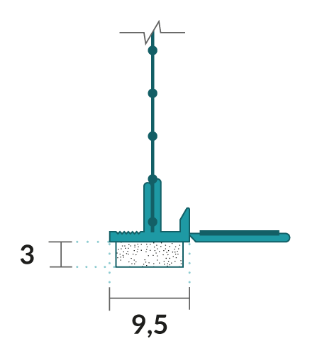 2. EW / Logu pielaiduma profils 2,4m - Image 5