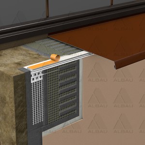 8. EW US 02F / Elastīgs palodzes montāžas profils