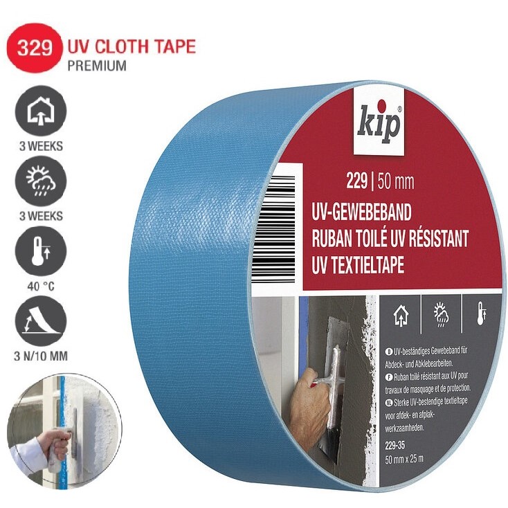 229 / UV Auduma līmlente