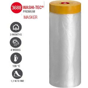 5. 3688 / WASHI-TEC® PREMIUM līmlente ar aizsargplēvi