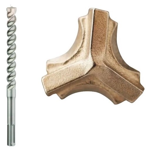 2. SDS plus urbji urbšanai dzelzsbetonā