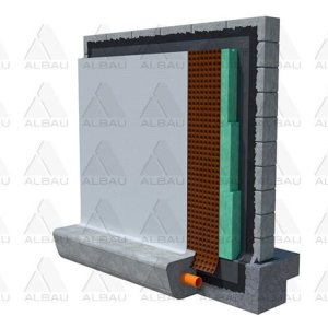 8-250 / Drenāžas ģeomembrāna