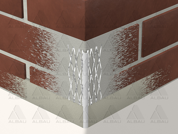 Stūra šina ar PVC kanti 37mm X37mm - Image 2