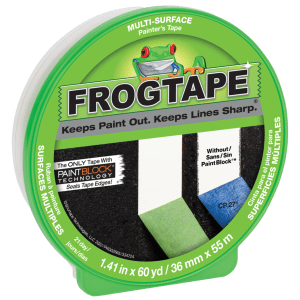 631 / FrogTape® krāsotāju līmlente dažādām virsmām