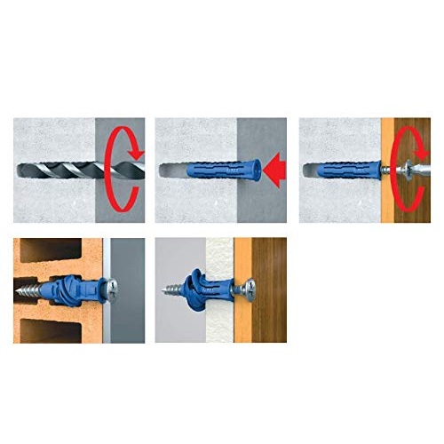 4ALL universāls dībelis ar skrūvi PVC Kastē - Image 4