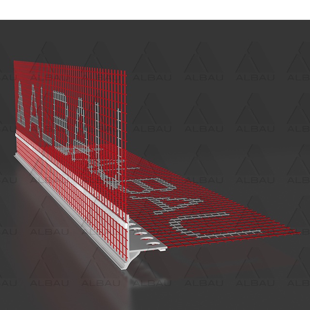 2. ED B PVC / Stūra profils ar lāseni stiprināts