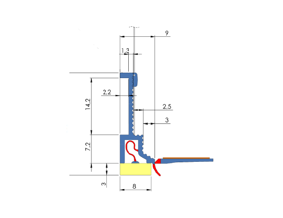 4. EW 3D 09 / 3D logu pielaiduma profils ar aizsarglameli - Image 2